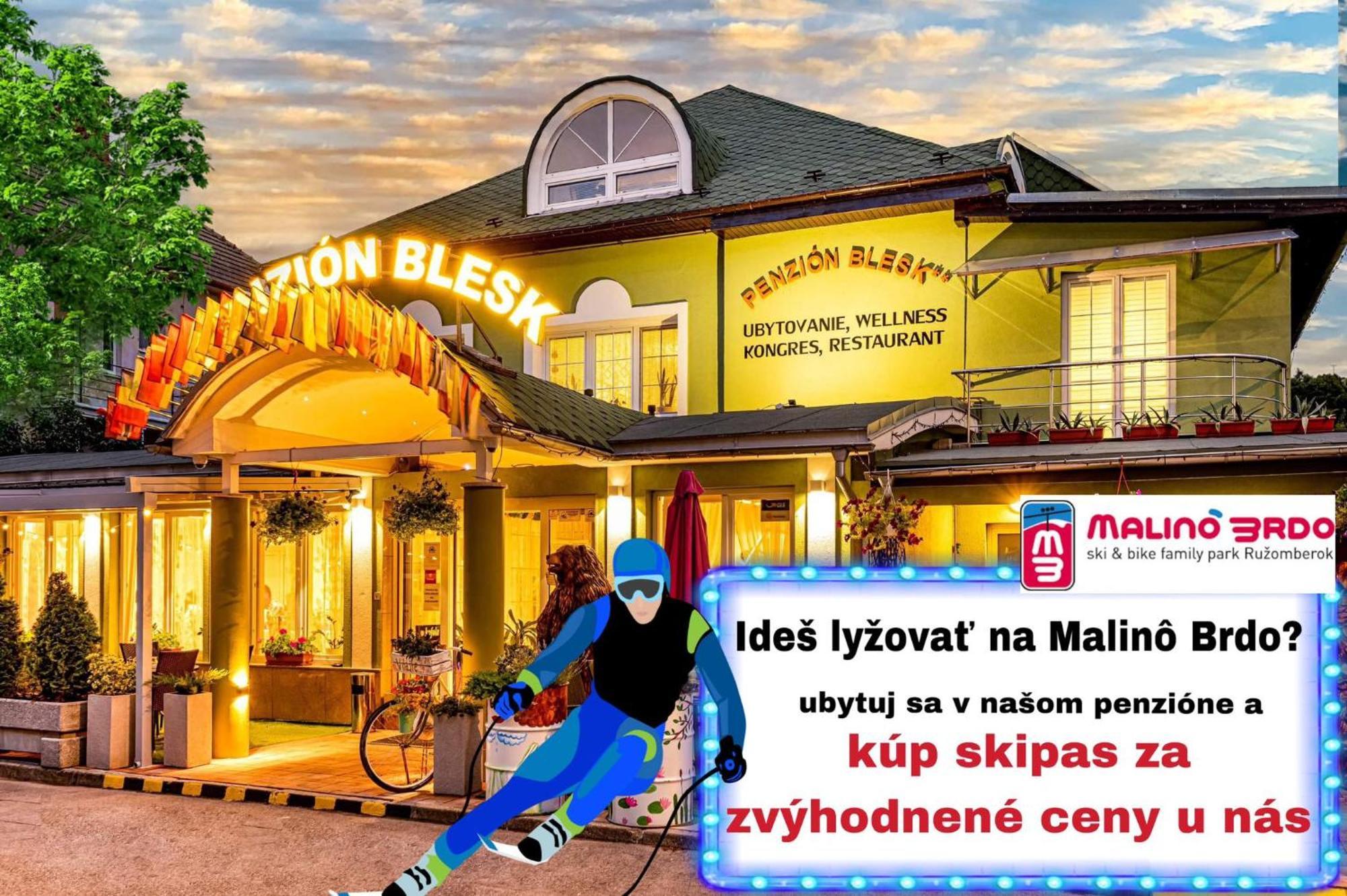 Penzion Blesk Ruzomberok Εξωτερικό φωτογραφία